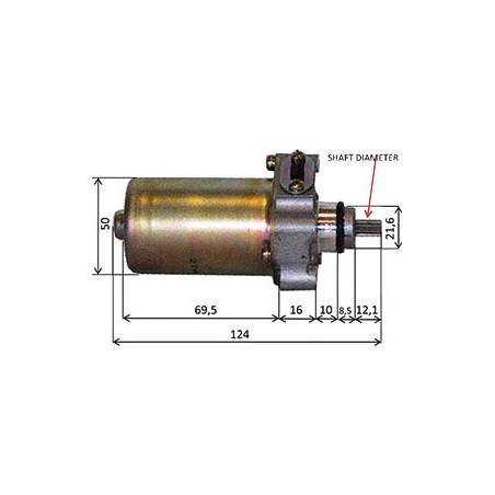 Motorino Avviamento APRILIA DERBI GILERA PIAGGIO