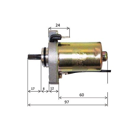 Motorino Avviamento APRILIA BENELLI BETA MALAGUTI MBK YAMAHA