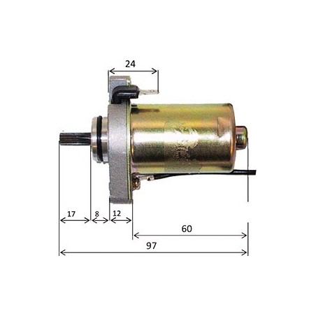 Motorino Avviamento APRILIA BENELLI BETA MALAGUTI MBK YAMAHA