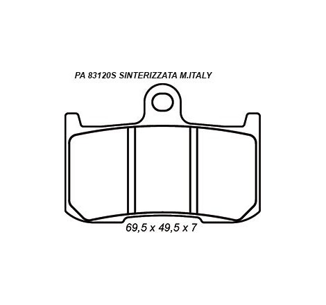 Pastiglie Freno Sinterizzate