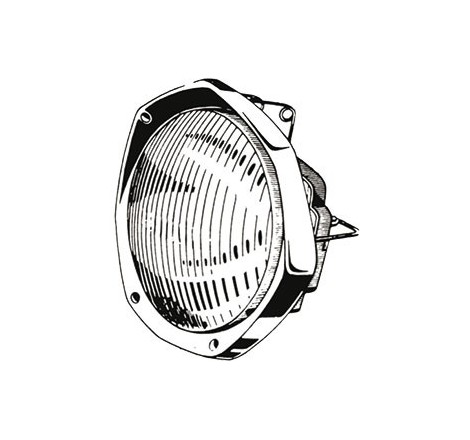 Faro LAMBRETTA SP TV SX INNOCENTI SPECIAL 125 150 175 200