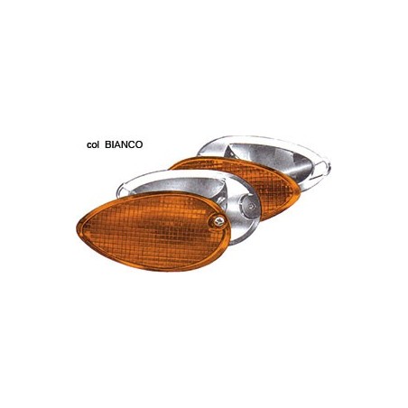 Frecce coppia Piaggio Liberty 125 150 50 4T BIANCHE