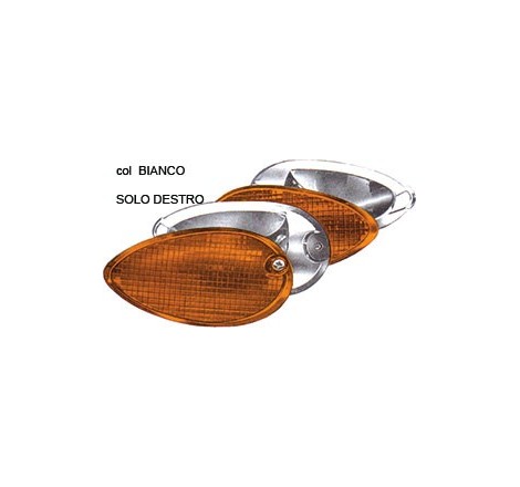 Freccia DX Piaggio Liberty 125 150 50 4T BIANCA