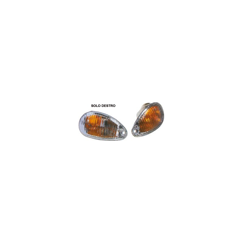 Corpo luminoso LENTE DX Piaggio VESPA ET4 125 99-03 VESPA ET4 150 99-03 BIANCO