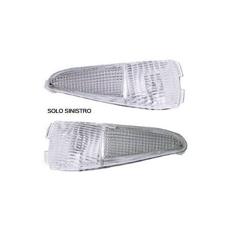 Corpo luminoso LENTE SX Gilera Runner 125 FX VX FXR 180 VXR 50 POGGIALI BIANCO