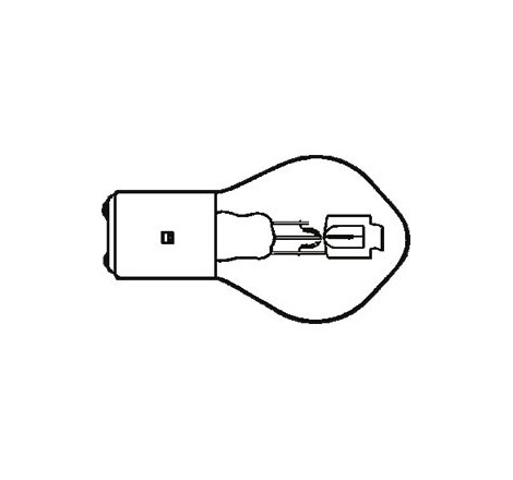 Lampada Lampadina 12v 25/25w BA20d ex 07252512