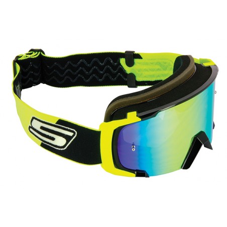 Maschera Cross SCRUB Gialla/Nera