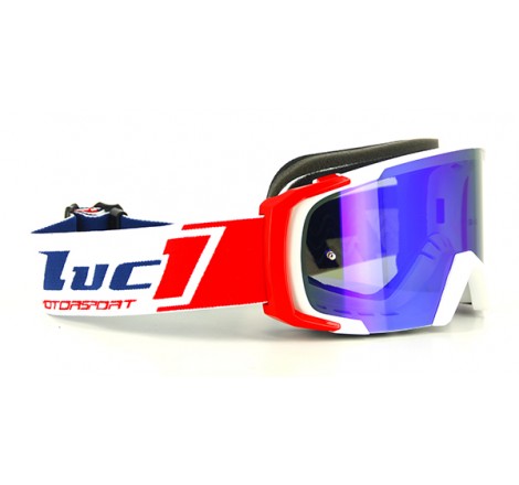 Maschera Cross LUCKY LUC1 B/R