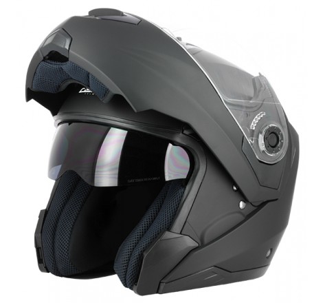 Modulare OSONE Nero opaco XS Casco Modulare adulto