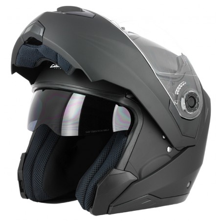 Modulare OSONE Nero opaco XS Casco Modulare adulto