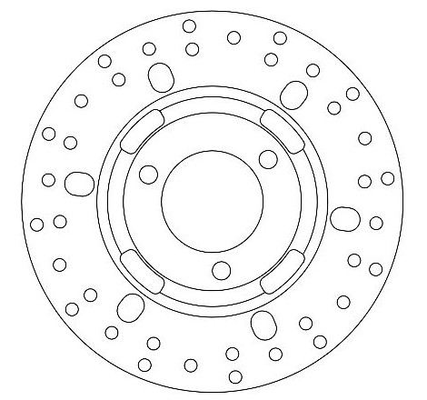 Disque de Frein MBK/Yamaha