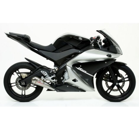 Scarico YZF-R 125 2008/2010 Linea Completa GX One Silenziatore Nichrom