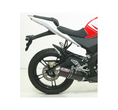 Scarico YZF-R 125 2008/2010 Linea Completa Silenziatore Carbone