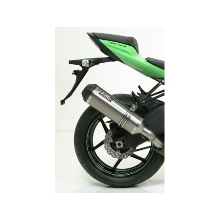 Scarico ZX6R 2009/2010 Linea Completa Silenziatore Titanio Terminale Carbonio Omologato CAP 9