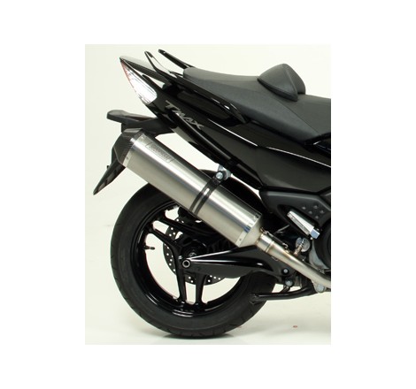 Scarico T-MAX 500 2008/2010 Linea Completa Ipersport Silenziatore Titanio Terminale Carbonio Omologato