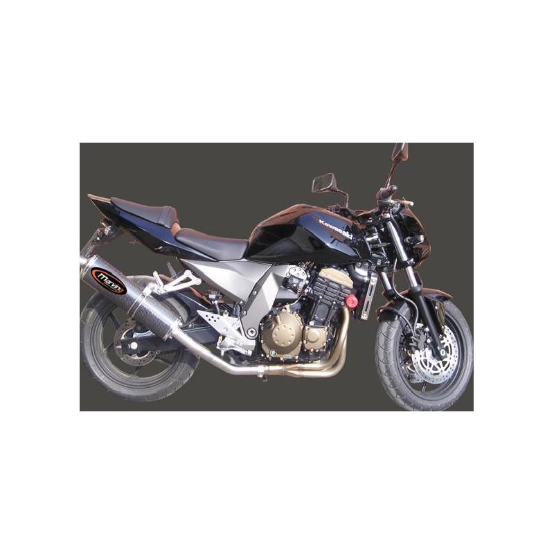 Silenziatore Superline Z 750 2004/2005 Big Ovale Carbonio Omologato