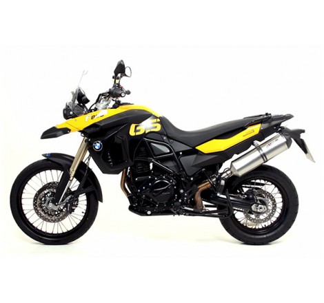 Silenziatore Titanio BMW F 650 GS 2008/2010 Slip-on F800GS 2008/2010 E13 CHAP9/5 Omologato