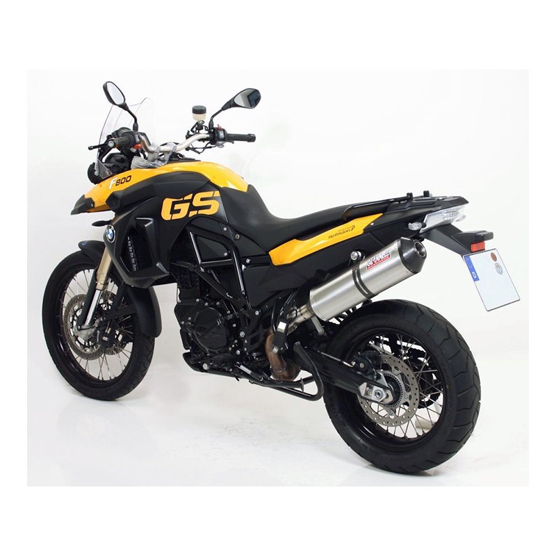 Silenziatore Titanio BMW F 650 GS 2008/2010 Slip-on Terminale Carbonio F 800 GS 2008/2010 E13 Omologato