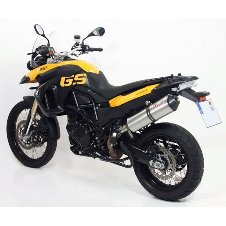 Silenziatore Titanio BMW F 650 GS 2008/2010 Slip-on Terminale Carbonio F 800 GS 2008/2010 E13 Omologato