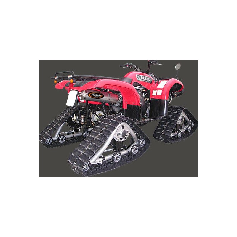 Scarico GRIZZLY 660 2003 Linea Completa Atv Line Silenziatore Ovale All Omologato