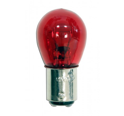 Lampadina Stop 2 Fili Rossa - 12V 21/5W Bay15d (x10)