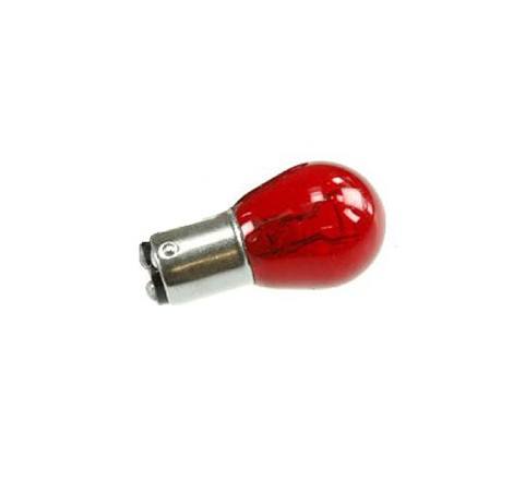 Lampadina Rossa 12V 23/8W Bay15d