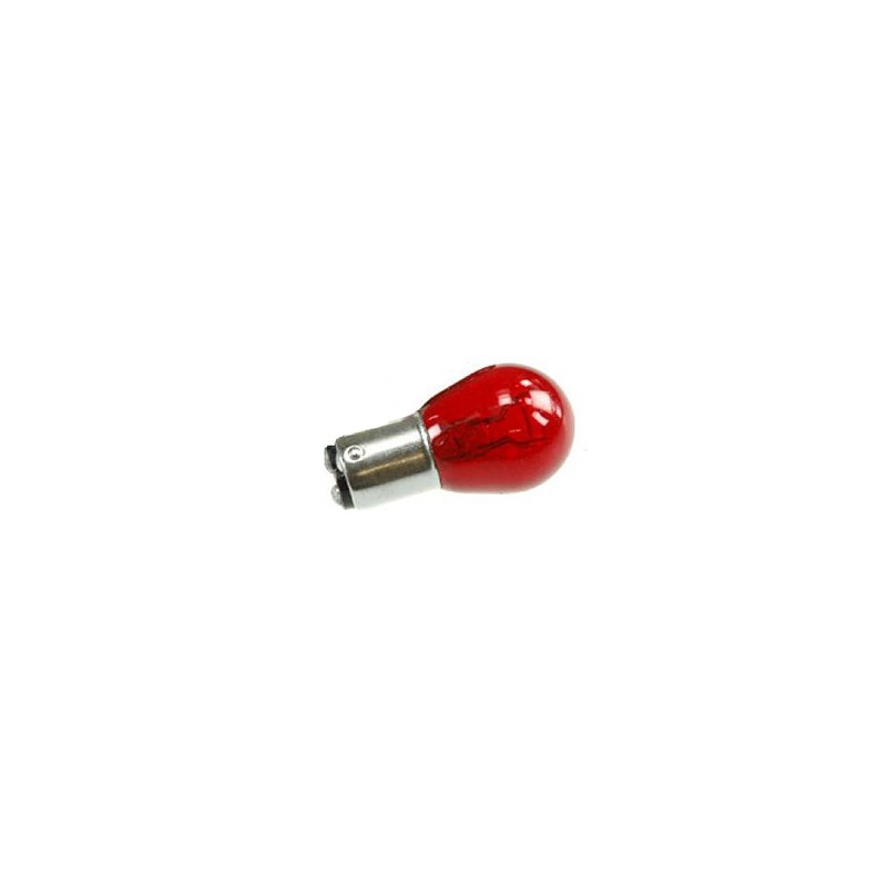 Lampadina Rossa 12V 23/8W Bay15d