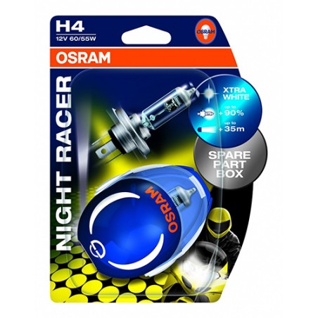 Lampadina H4 X-Racer - 12V 60/55W P43t Xtra Blue Look Xenon - Blister 2 Lampadina