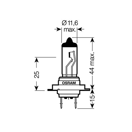 H7 - 12v 55w