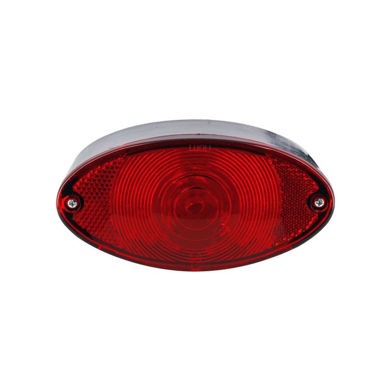 Fanale Post. Led Ovale Vetro Rosso