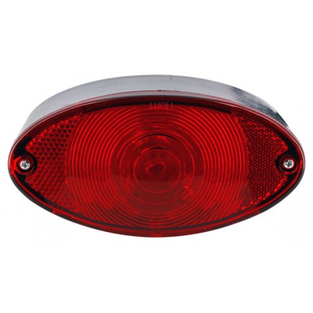 Fanale Post. Led Ovale Vetro Rosso