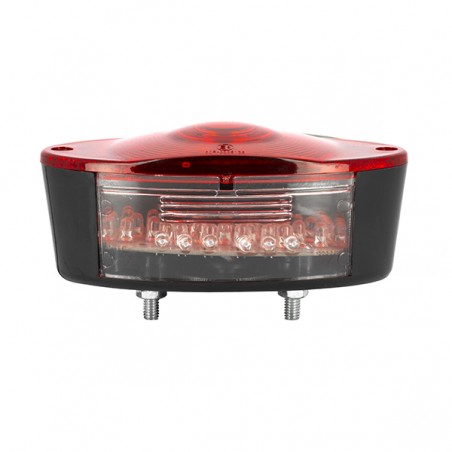 Fanale Post. Led Ovale Vetro Rosso