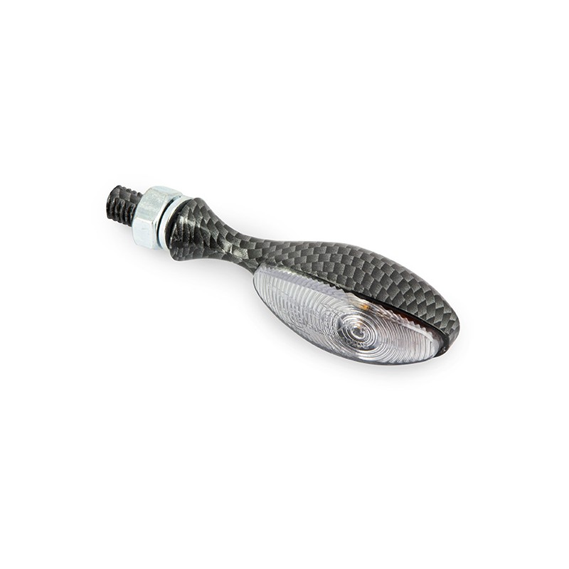 FreccetteC.E Slim Acciaio Look Carbonio Lampadina: OL7580 12v 6w