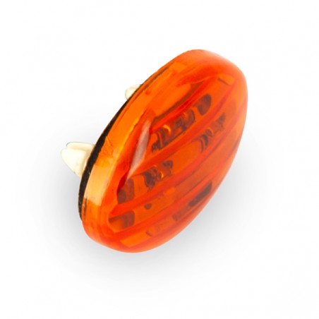 Freccetta LED C.E Ovale Arancione 35 x 30mm - Venduta singola