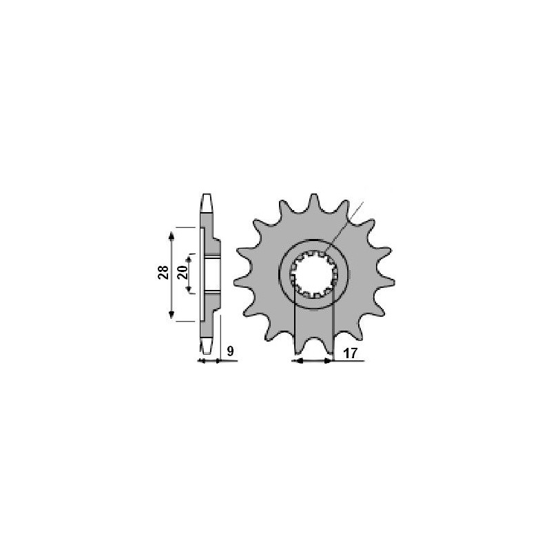 Pignone Hm 50 - 428 - 11 Denti