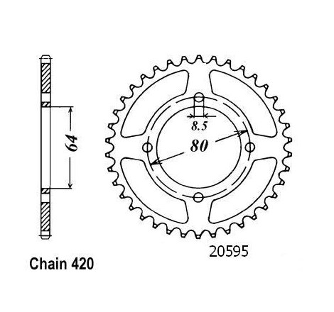 Corona Chappy 50/80 85-96