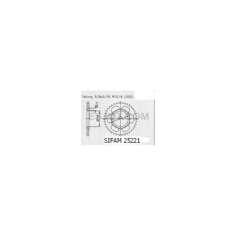 Corona Cour Quad 50 Aeon Revo 2000 - 525 - 28 Denti