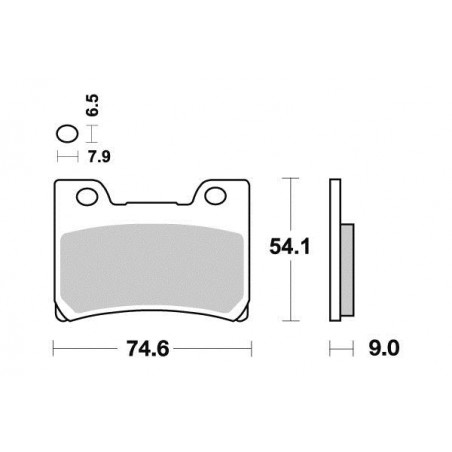 Pastiglia Vesrah Carbonio