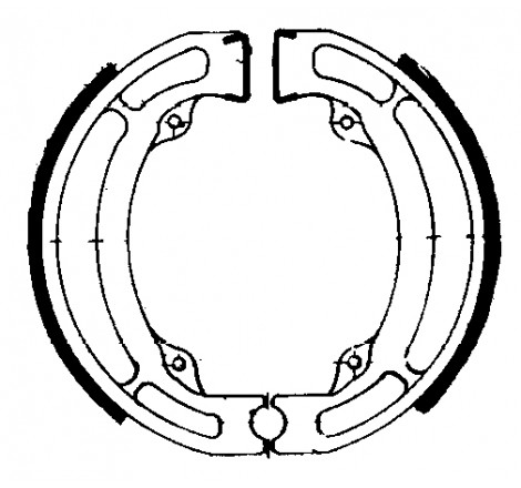 Machoire de frein FERODO