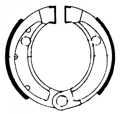 Machoire de frein FERODO