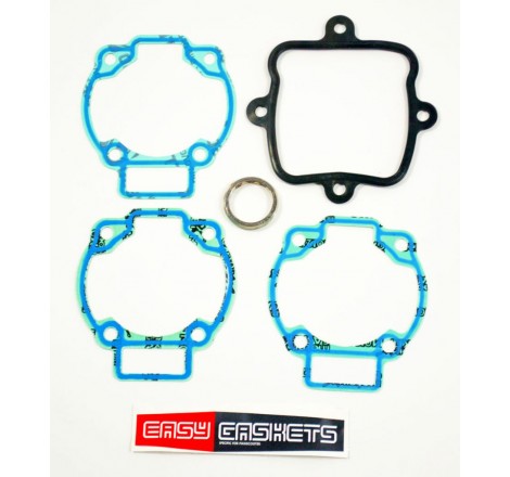 Confezione Guarnizioni Testa Motore Aprilia SCARABEO 4T / RESTYLING EU3 50 2006-2010 EasyGasket (3 Guarnizioni: Testa-Base-Scari