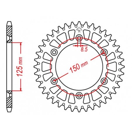 Corona Alu TT Esjot Colore