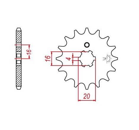 Pignon TT Esjot Lightweight