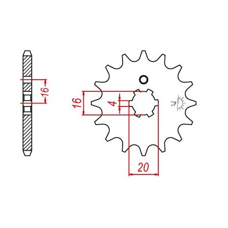 Pignon TT Esjot Lightweight