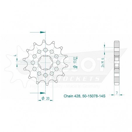 Pignon Esjot Lightweight