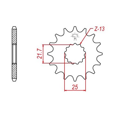 Pignon Esjot Lightweight