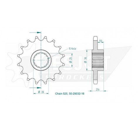 Pignon Esjot Lightweight