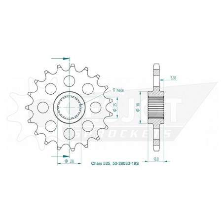 Pignon Esjot Lightweight