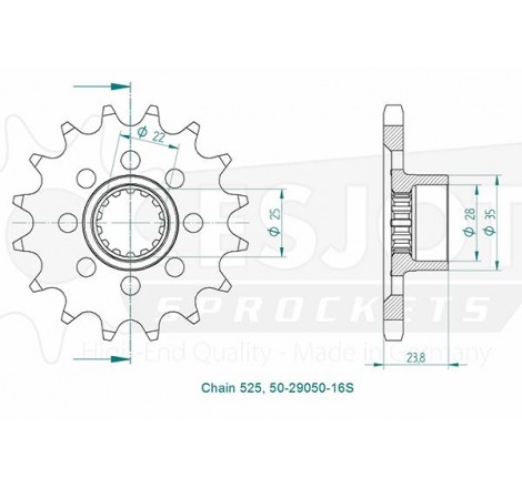 Pignon Esjot Lightweight