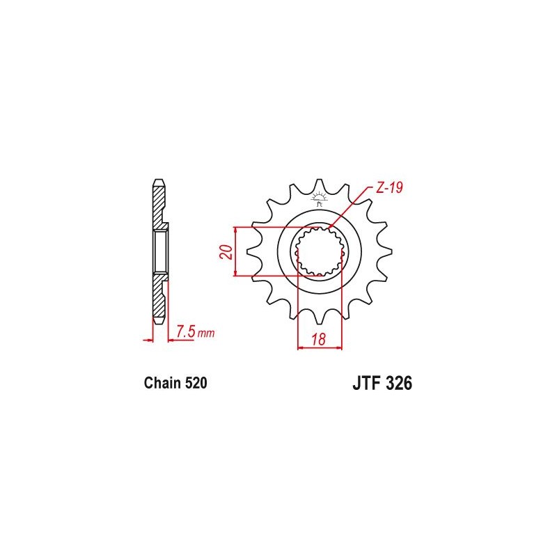 Pignon TT Esjot Lightweight